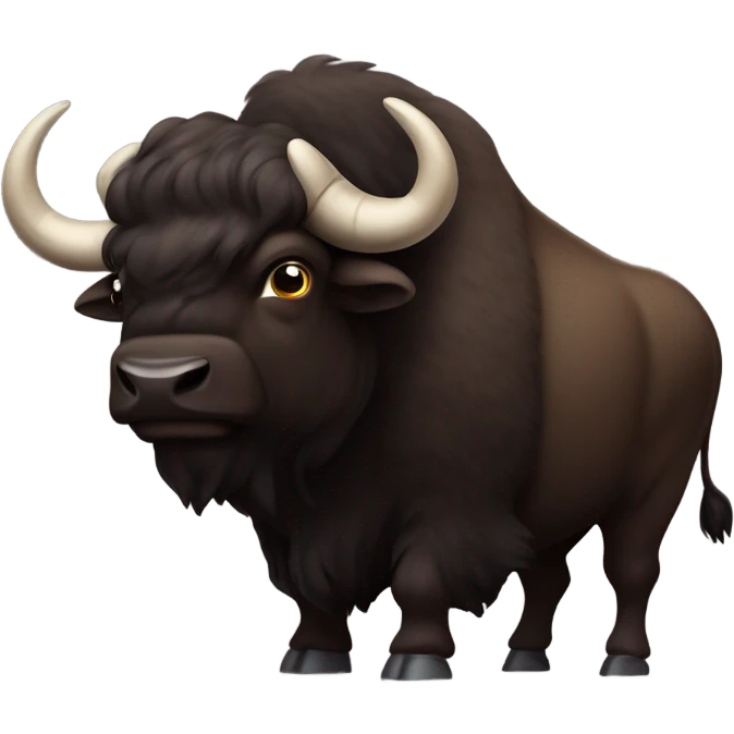 A buffalo  emoji