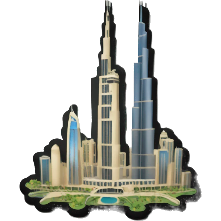 burj khalifa emoji
