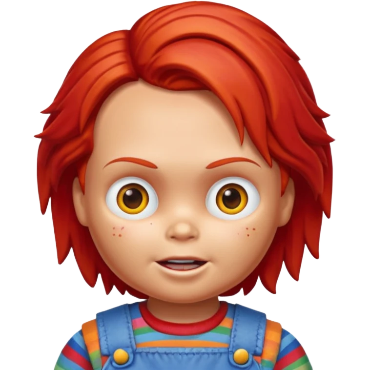 Un emojin de chuky emoji