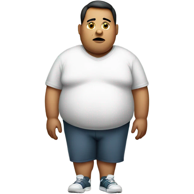 obese man emoji