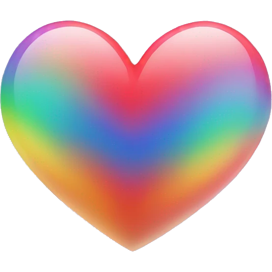 Corazón multicolor  emoji