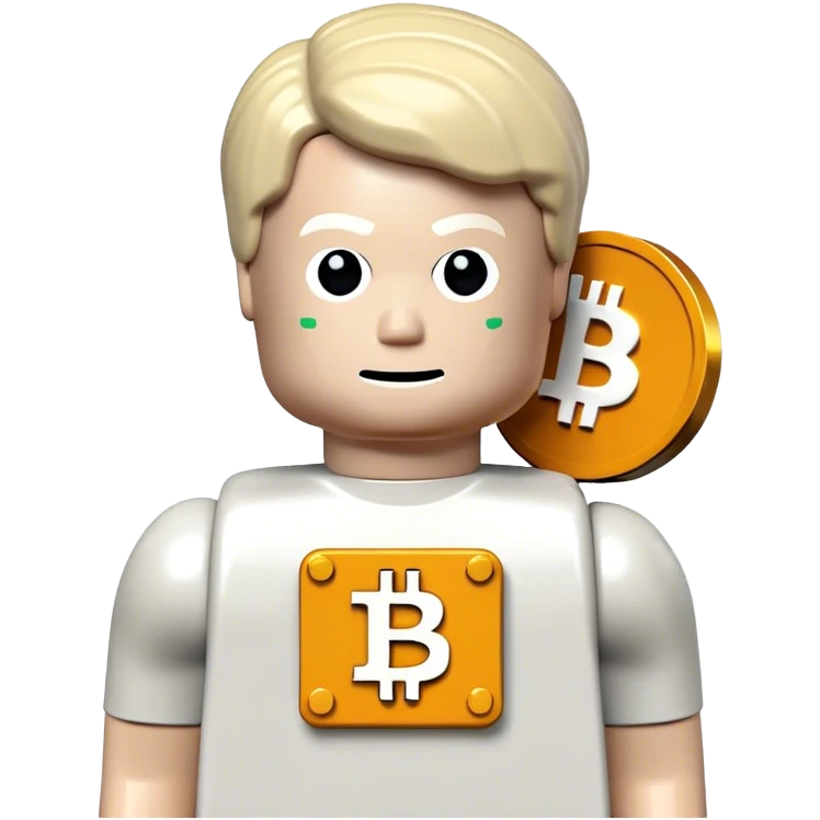 lego homme bitcoin emoji