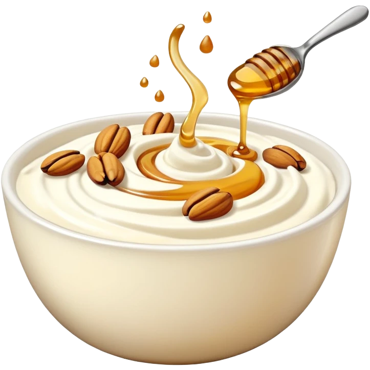 Yogurt greco e frutta secca emoji