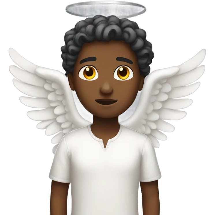 An angel emoji
