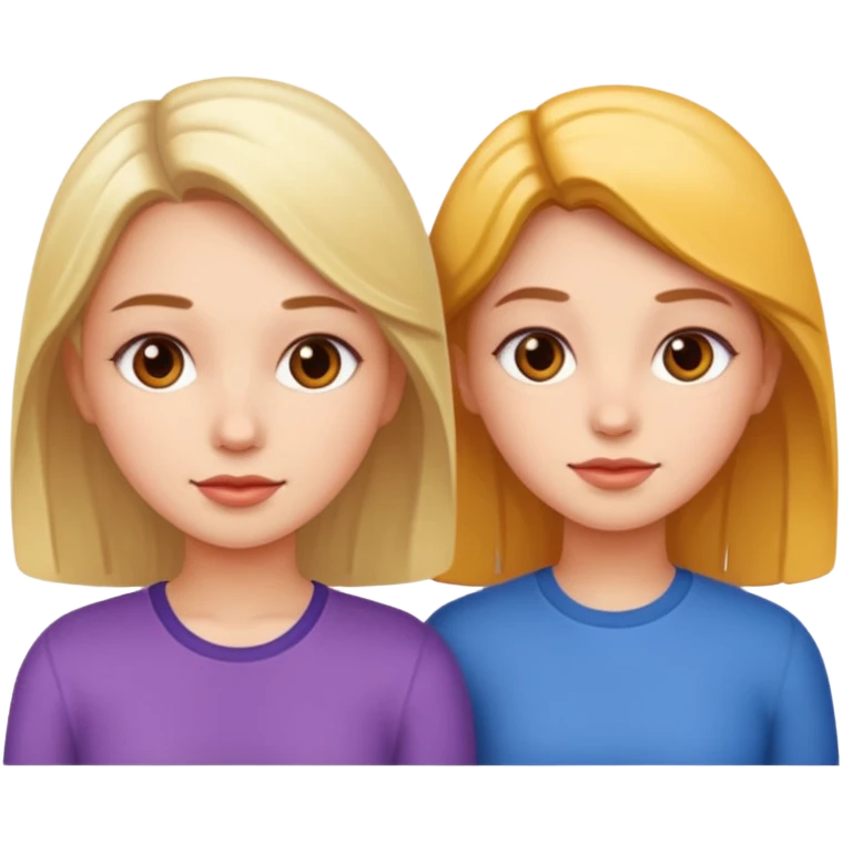 two girls emoji