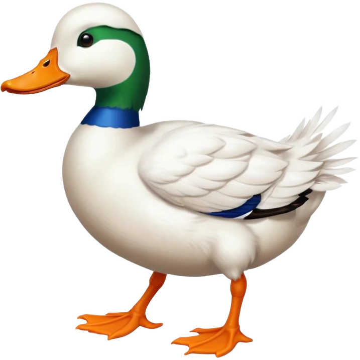 Duck walking emoji