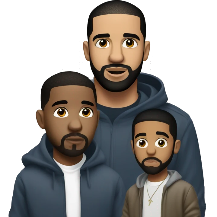 kendrick and drake together emoji