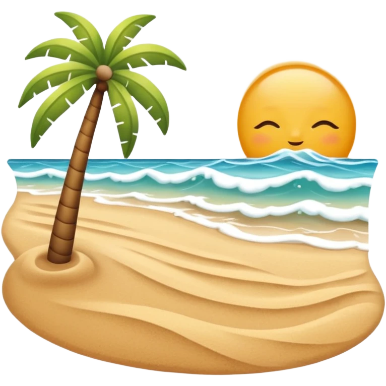 Beach emoji