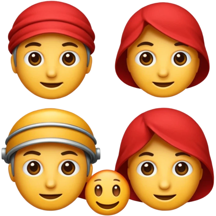 Kırmızı vosvos emoji