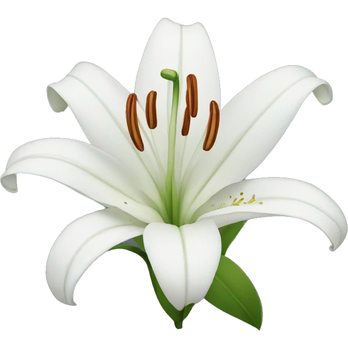 lily flower emoji