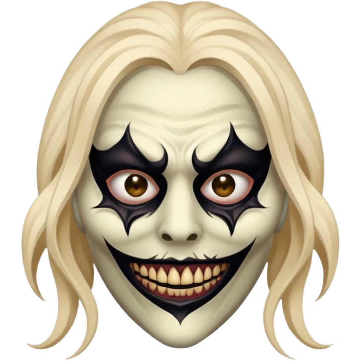 horror masked woman emoji