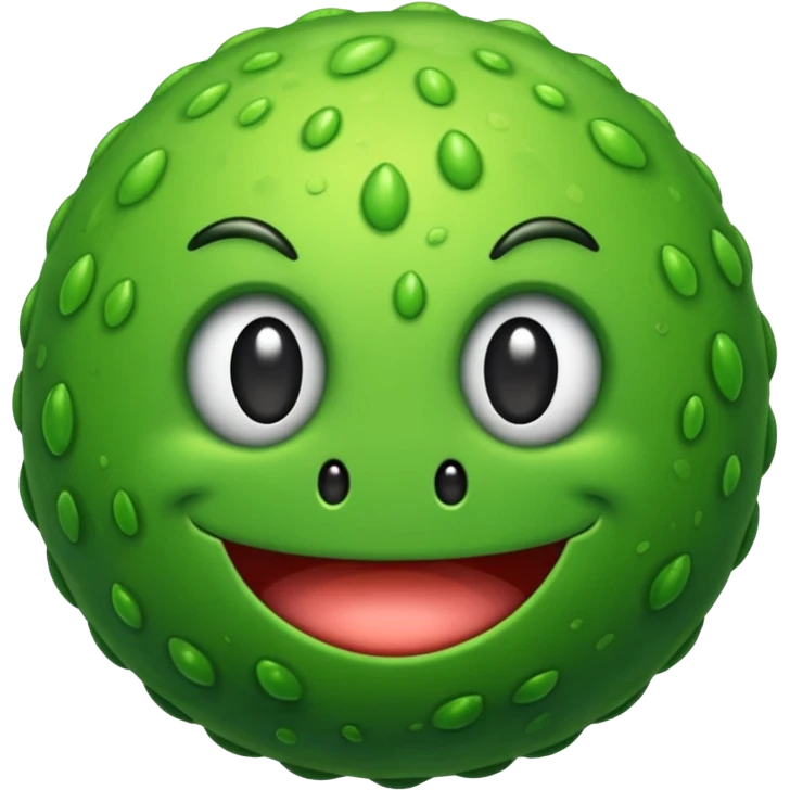 green germ  emoji