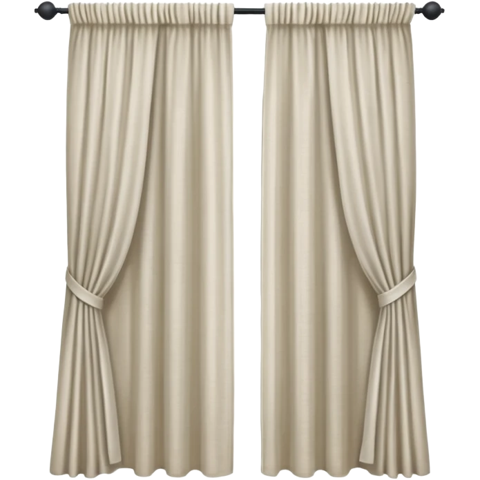 a full view of Curtain emoji
