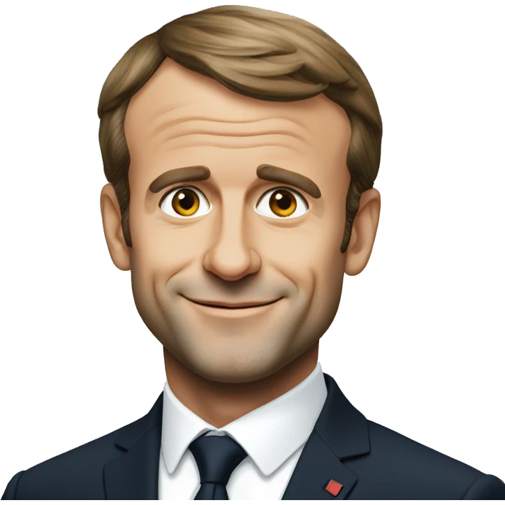 Emmanuel Macron emoji