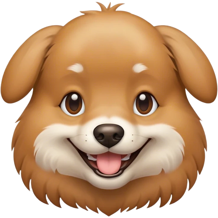 Dog smile emoji