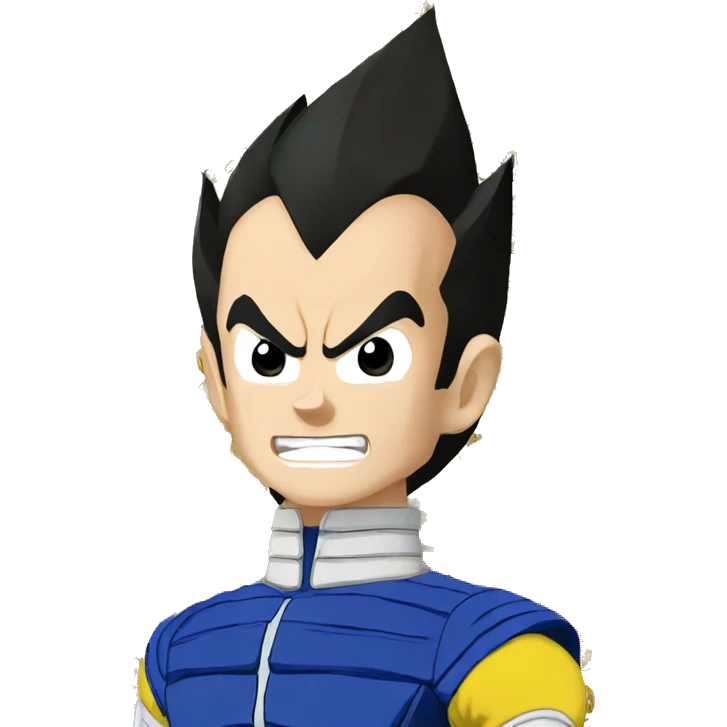Vegeta emoji