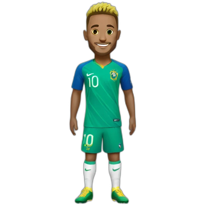 neymar brazil shirt emoji