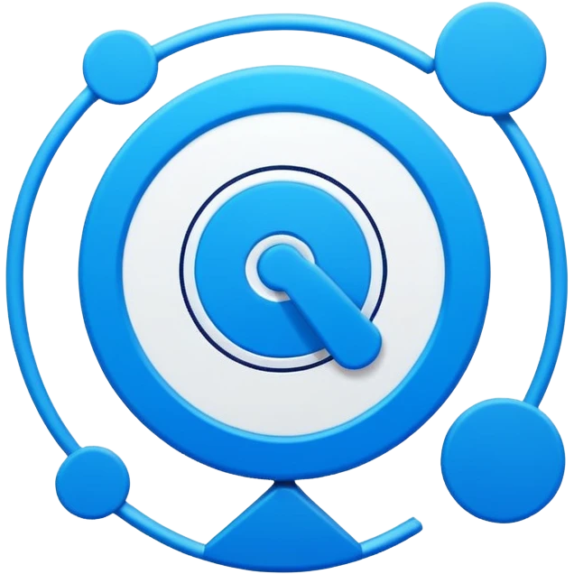 Graphic design, Ingosstrakh brand style, modern, neon blue and white colors, 80s style elements like callouts and bold fonts, minimalist, corporate, white background, high quality, 4k emoji