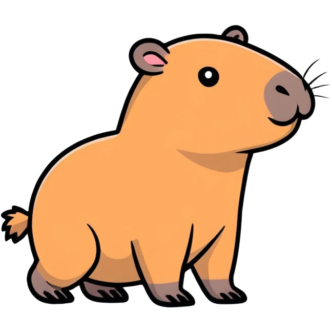 Capybara emoji