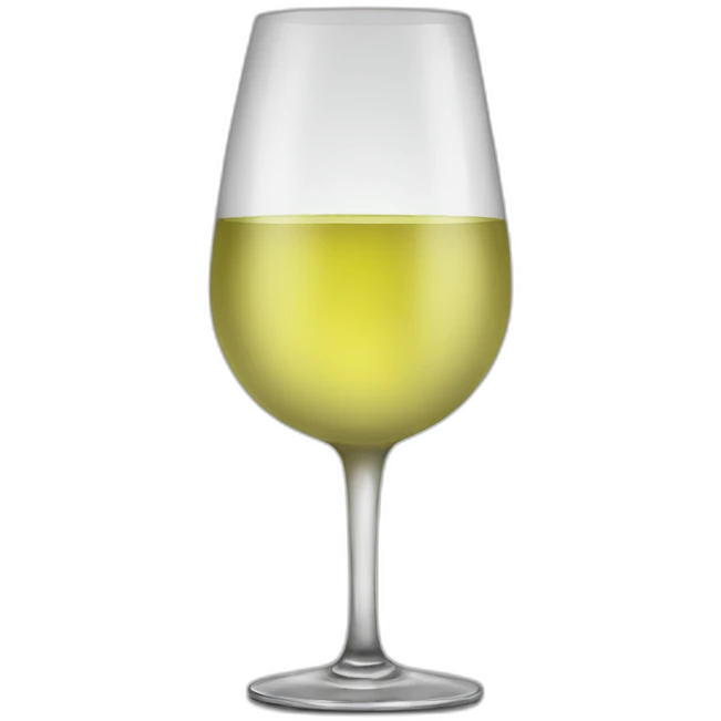 white wine emoji
