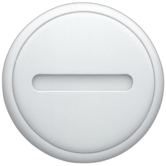 scored white round tablet of medicine emoji