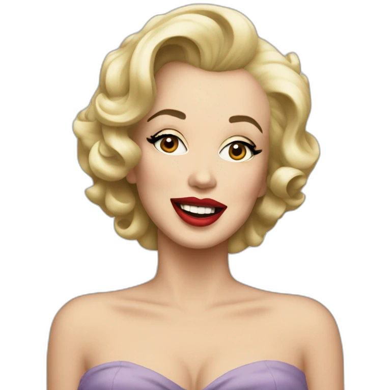 maryline monroe emoji