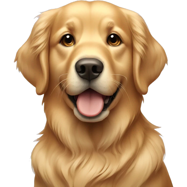 Golden retriever  emoji