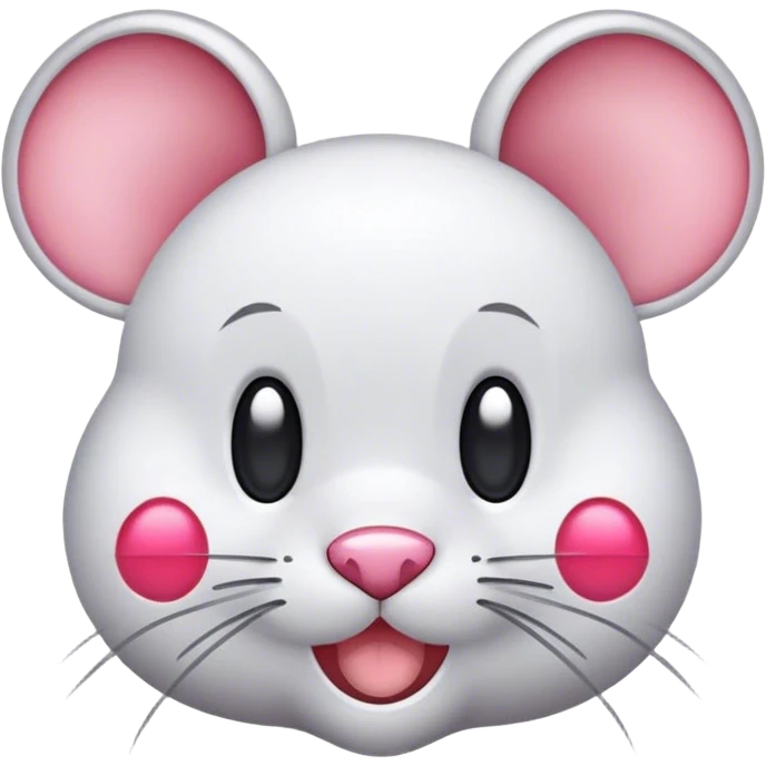 В поле мышь emoji