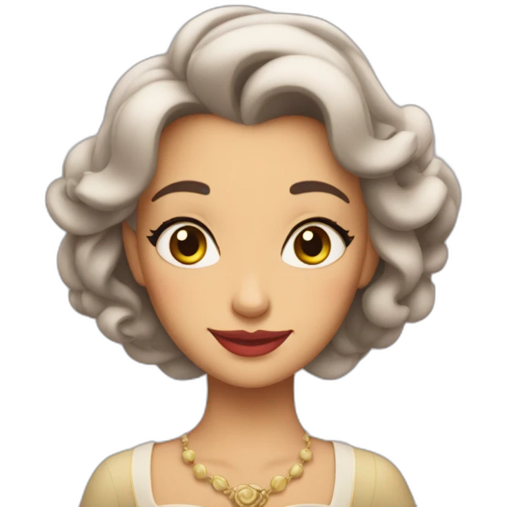 babette from beauty and the beast emoji
