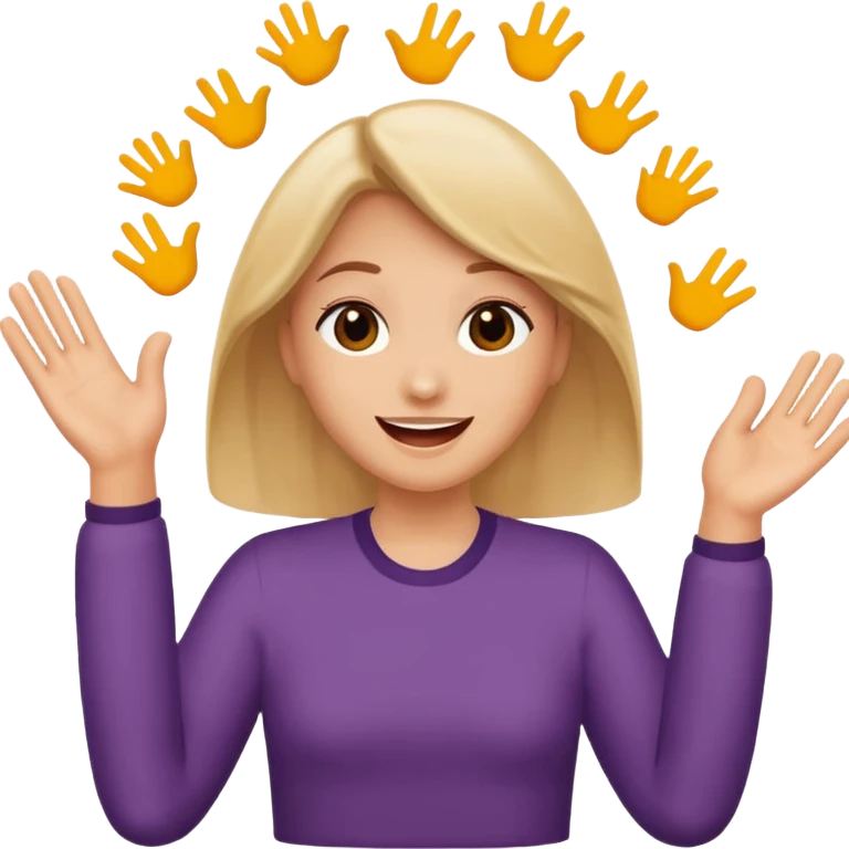 with applause please emoji