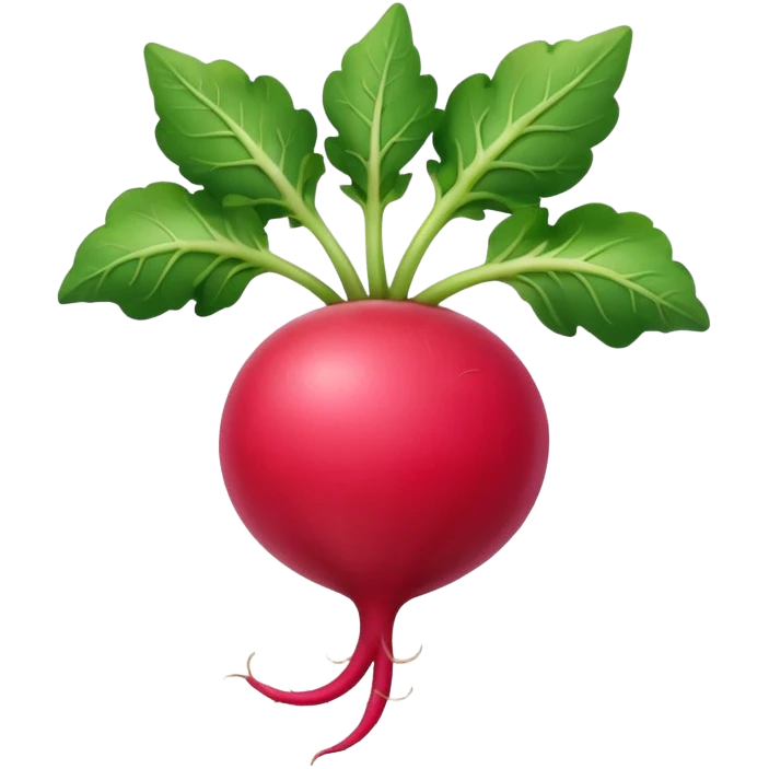 radish emoji
