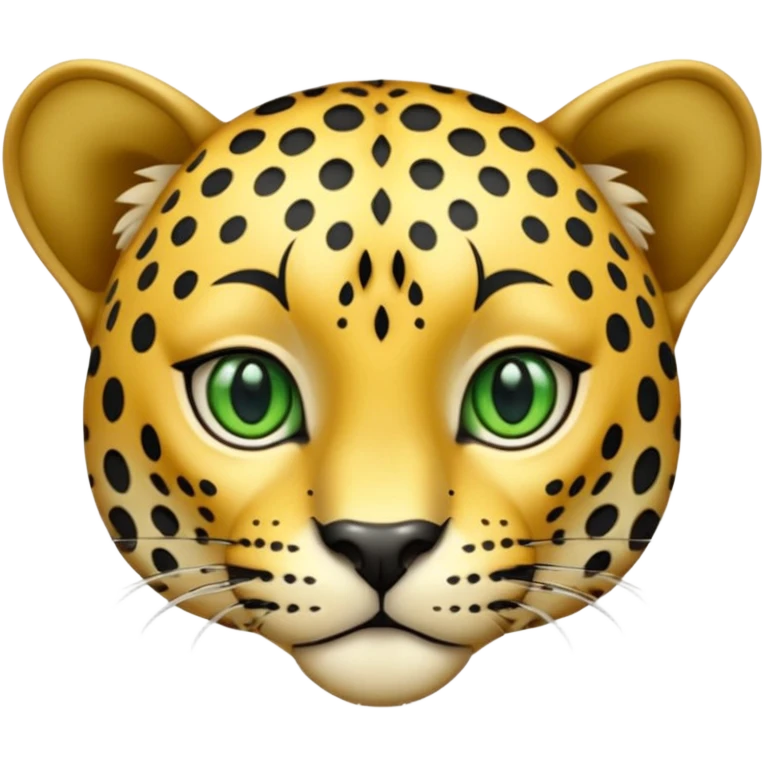 A high-resolution photo-realistic digital illustration of a young jaguar, chest upward A high-resolution, photo-realistic digital illustration of a majestic young jaguar emoji