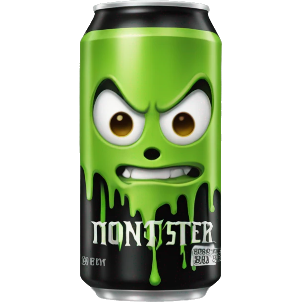 Monster energy drink emoji