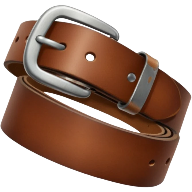 Belt in hand emoji