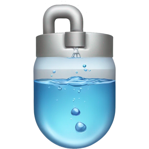 Watsu water treatment emoji