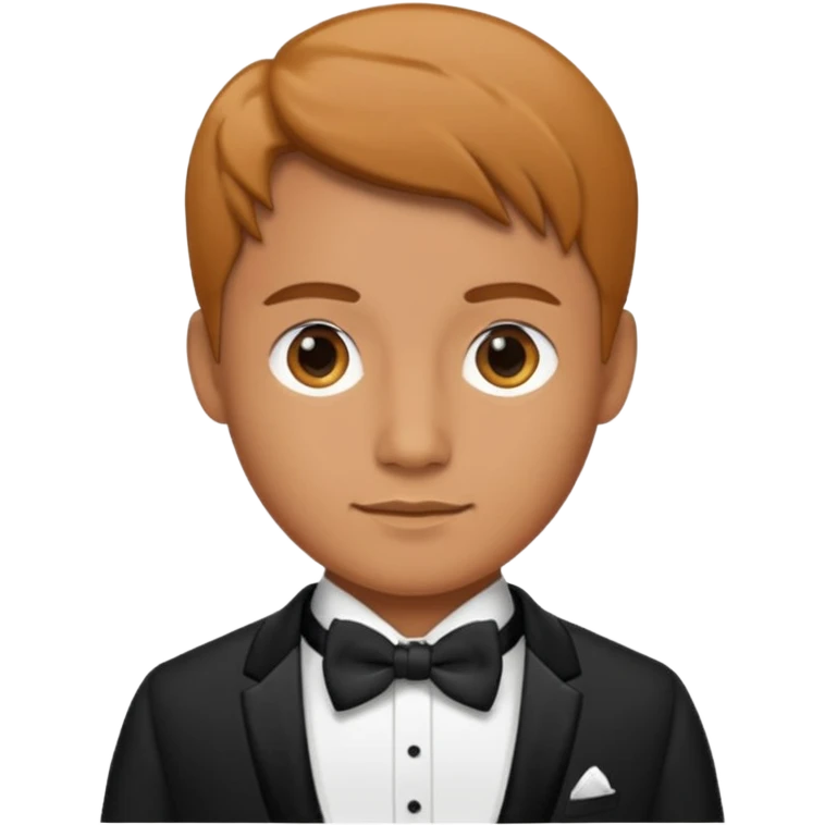 a fancy person in a tuxedo emoji
