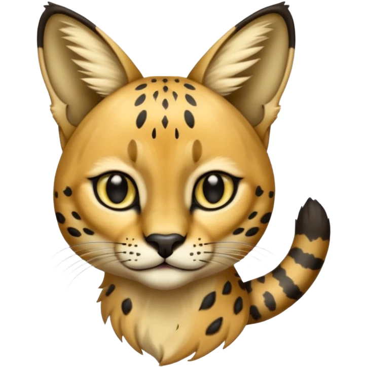Serval hybrid cat puma emoji