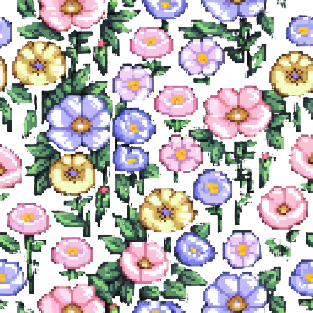 pastel flowers bouquet emoji