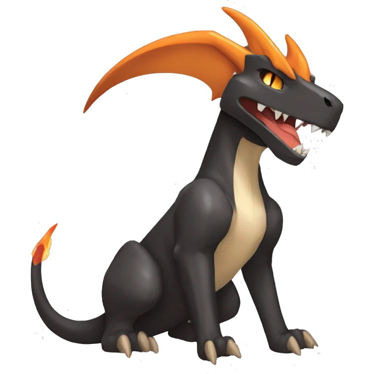  Cool Edgy Houndoom-Charizard-Cubone-Fakémon  emoji