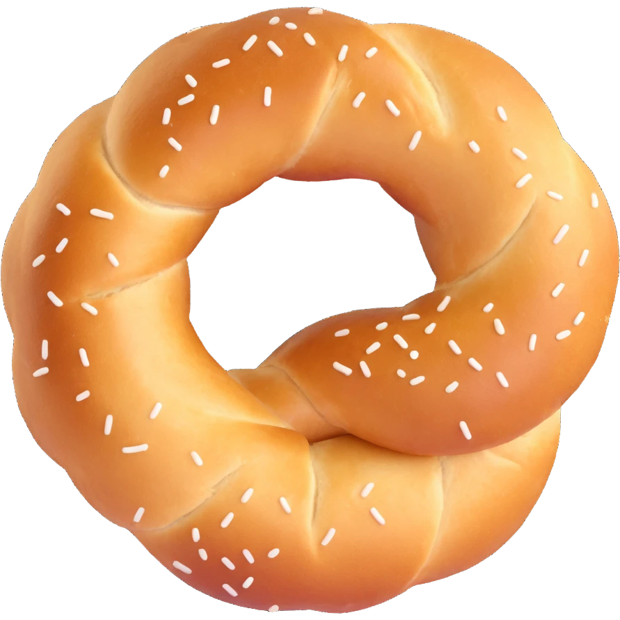 simit Turkish sesame bread ring emoji