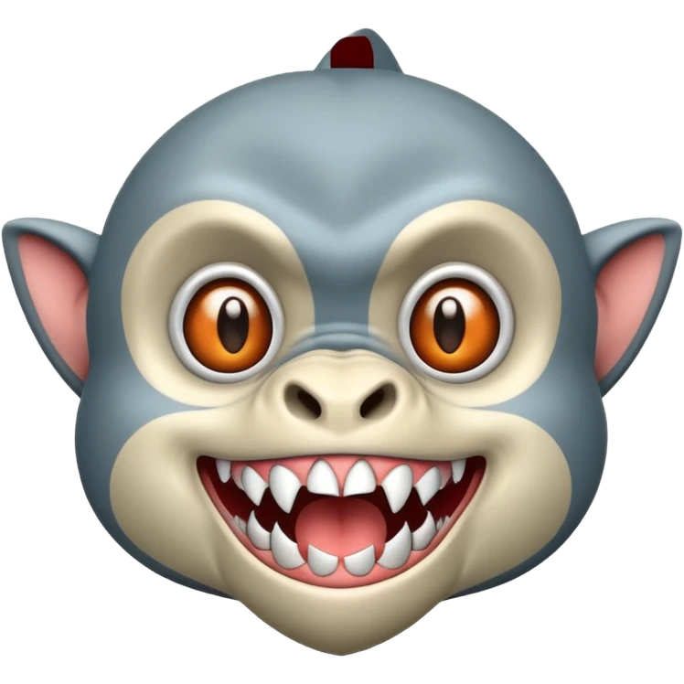 Shark monkey emoji