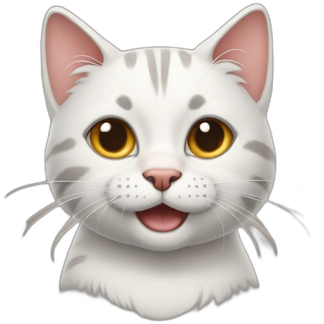 Cat meow emoji