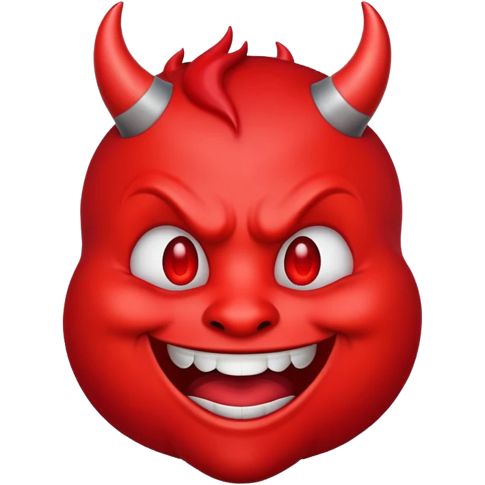 Devil emoji with a didn’t oenjs  emoji