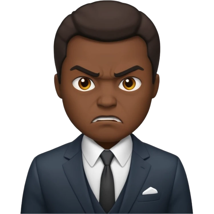 mafia boss angry emoji