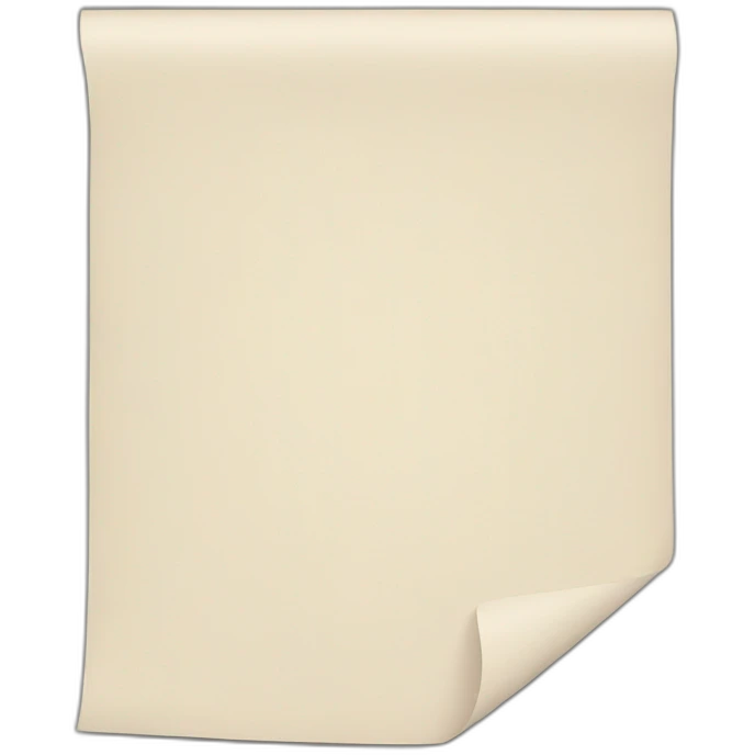 blank paper emoji