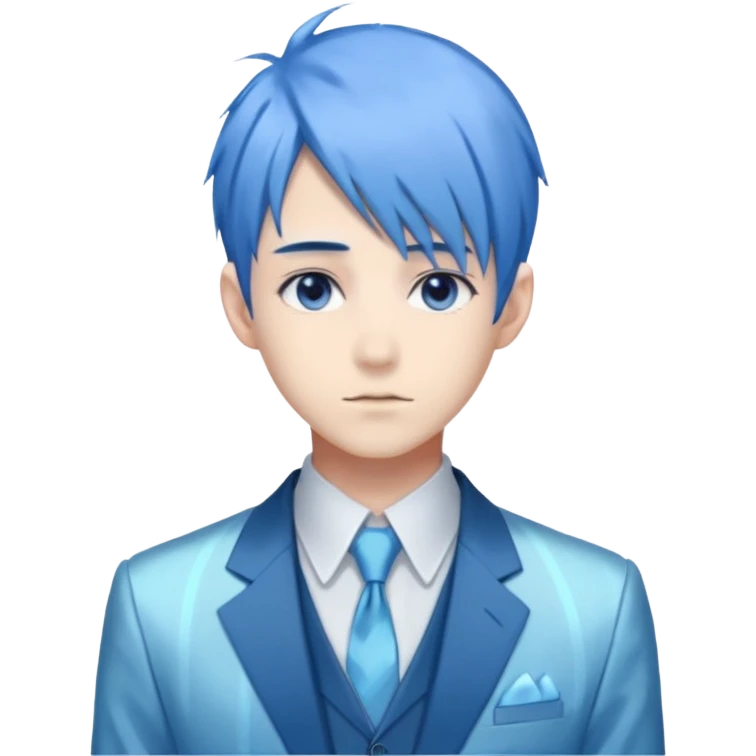 ethereal-pastel-transparent-translucent-gorgeous-spectral-dark-greyish-blue-whitish-gloomy-spectral-anime-poltergeist-man-with-blue-hair-with-a-beautiful-suit emoji