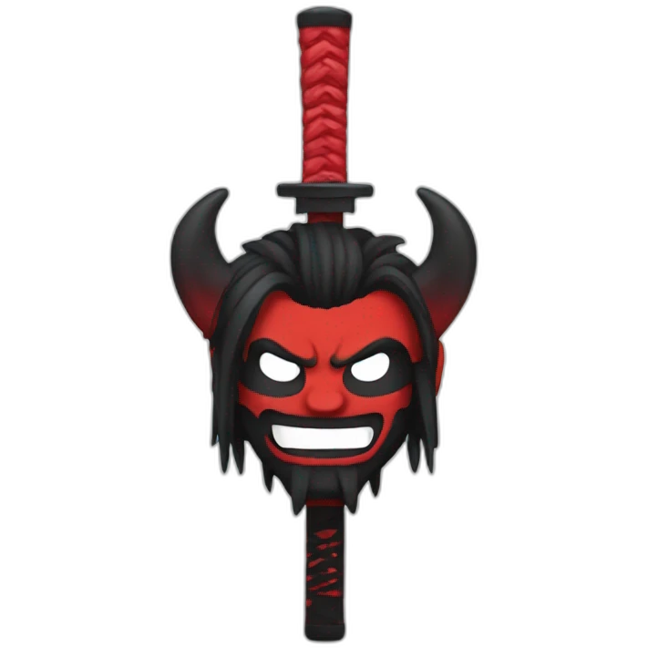 Demon-katana emoji