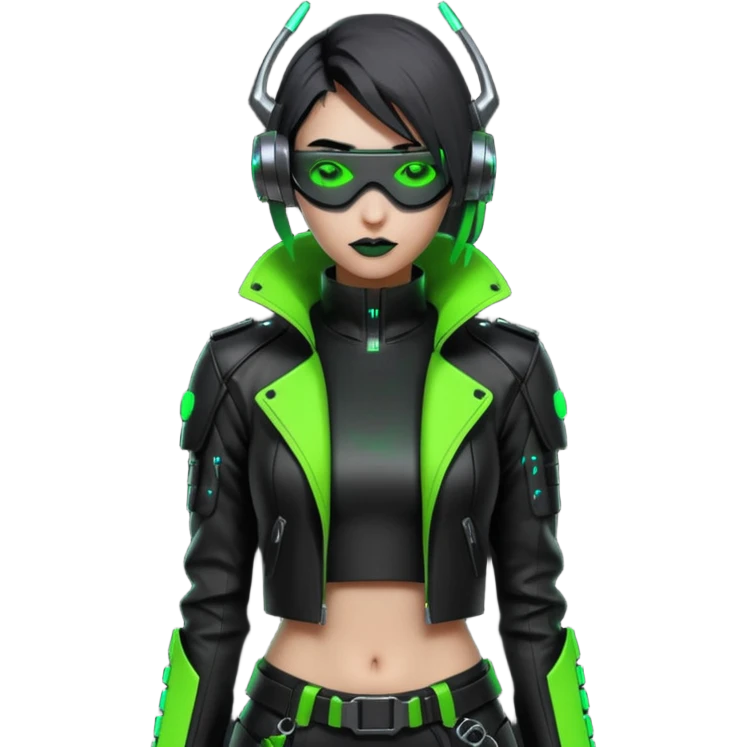 Cyberpunk outfit emoji