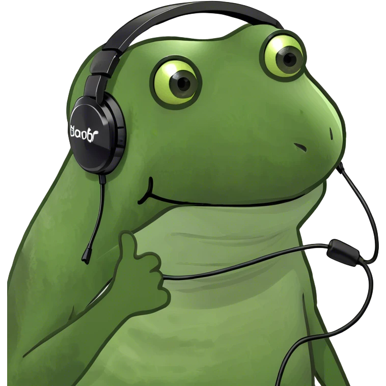 wearing a gaming headset emoji