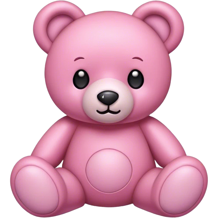 oso rosa emoji